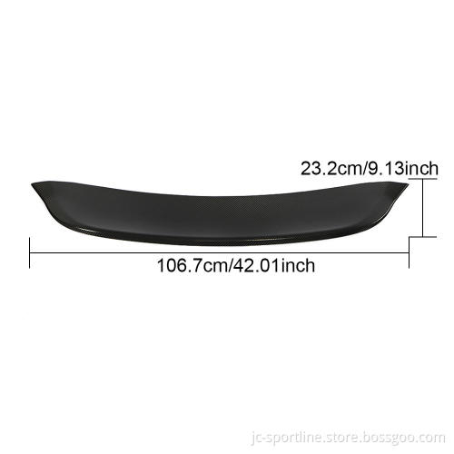 Porsche 718 Boxster Carbon Fiber Rear Spoiler Kit 2016-2020